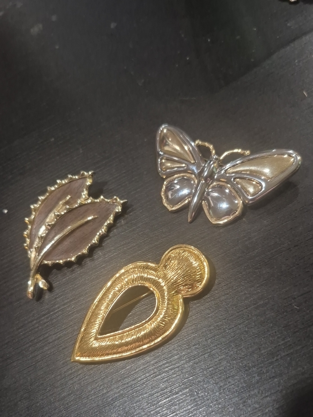 Vintage Signed Brooch Bundle Gerry's Sarah Coventry Liz Clairborne